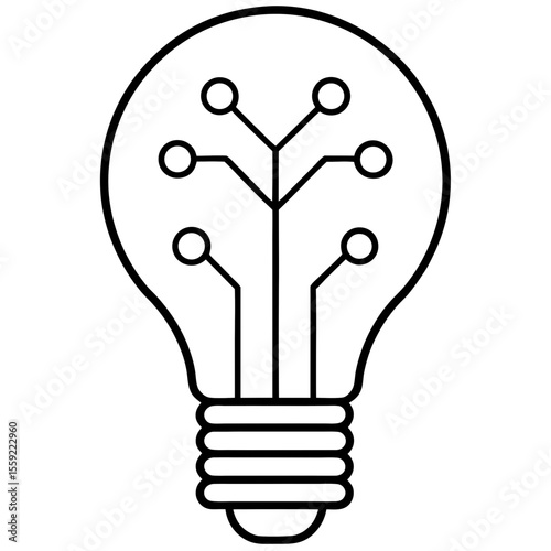 light bulb vector illustration