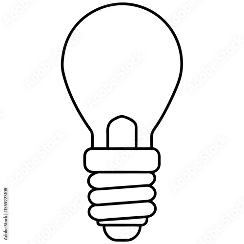 light bulb vector
