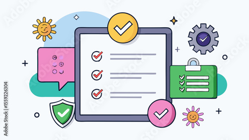 Floating checklist password tips safe links mal