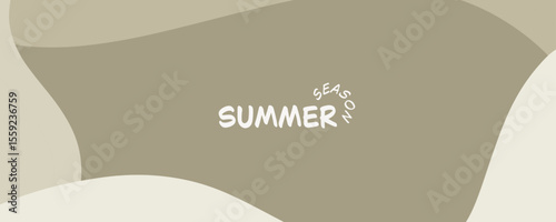 Seamless green paint textured patterns background illustration.
