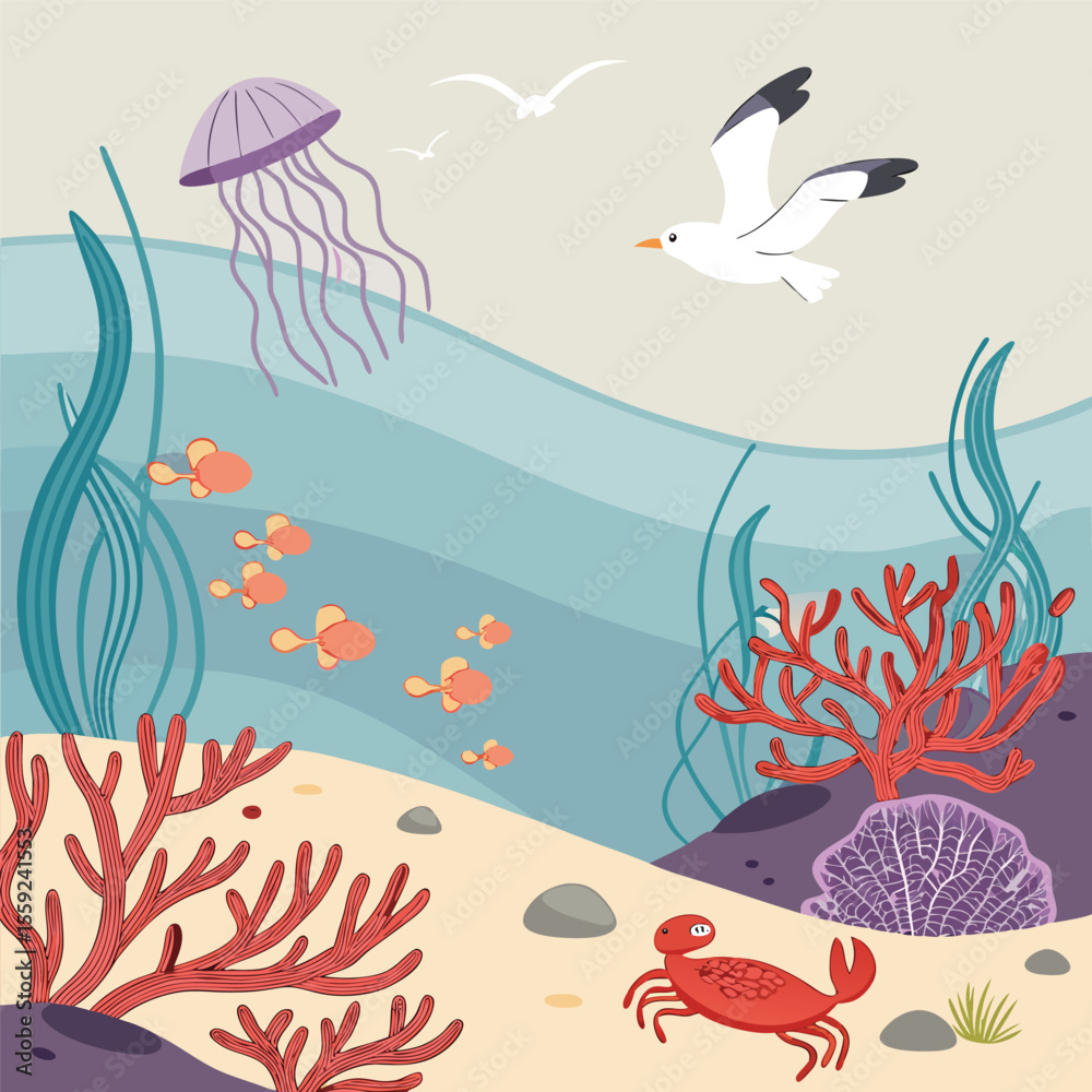 Fototapeta premium Vector file create by ai
