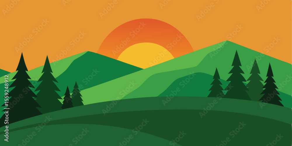 Obraz premium Morning Seascape Wooden Boat Scenery