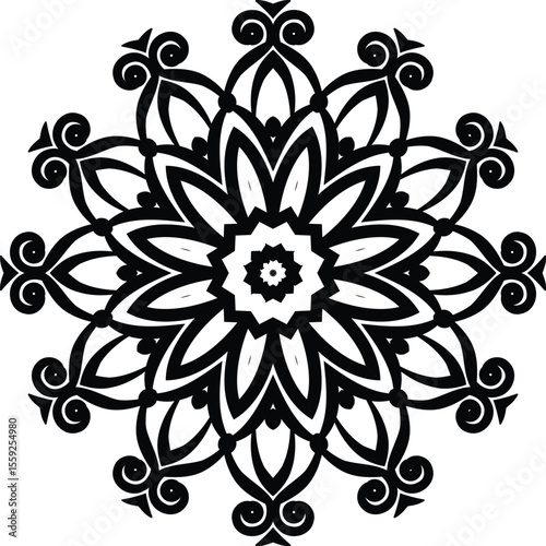 vector floral ornament