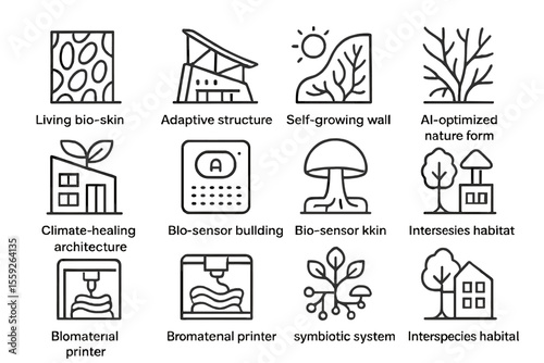 Innovative eco-design concepts featuring bio-sensors and ai in sustainable architecture