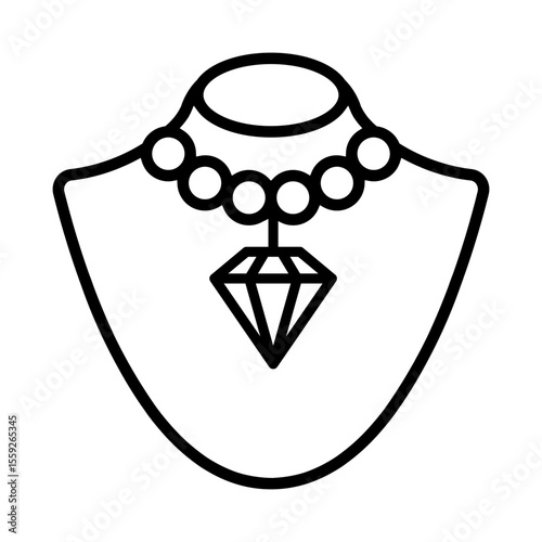 Jewel icon vector. jewelry illustration sign. bijouterie symbol. Luxury logo. Gift web icon.