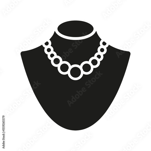 Jewel icon vector. jewelry illustration sign. bijouterie symbol. Luxury logo. Gift web icon.