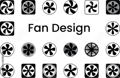 Fan Blade and Cooling System Icons