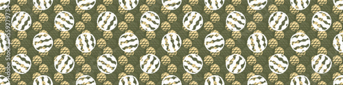 Polka dot blockprint seamless vector border. Neutral unisex whimsical style for washi tape, edging and handmade print texture. spotty vintage Ribbon. 