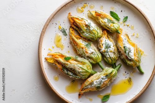 Stuffed Squash Blossoms with Ricotta – Elegant Seasonal Appetizer