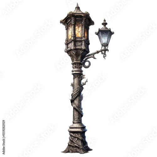 old street lamp