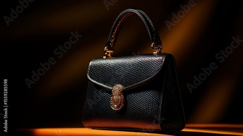 Wallpaper Mural Luxury handbag showcased with striking lighting, emphasizing exquisite craftsmanship and elegant design, perfect for high-end fashion promotion Torontodigital.ca