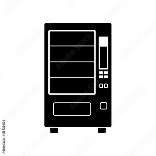 Empty vending machine icon symbolizing drink shortage