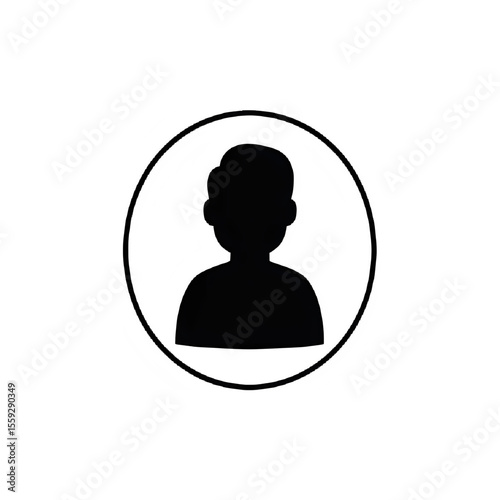 Mysterious Silhouette: An Enigmatic Profile in Shadow