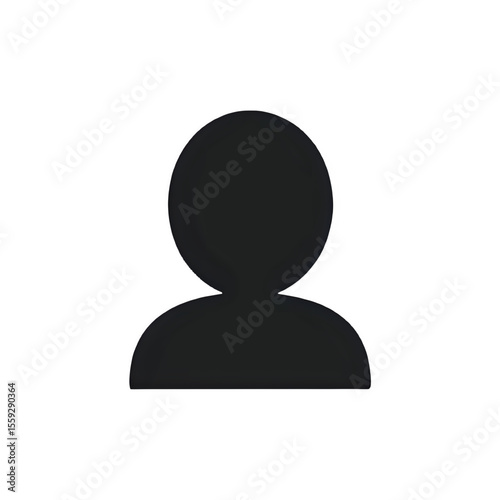 Generic User Icon: Placeholder Avatar for Profile Pictures and Website Design