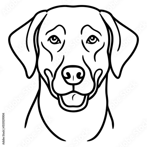 Chesapeake Bay Retriever Silhouette Vector