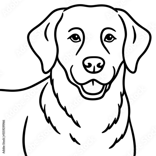 Chesapeake Bay Retriever Silhouette Vector