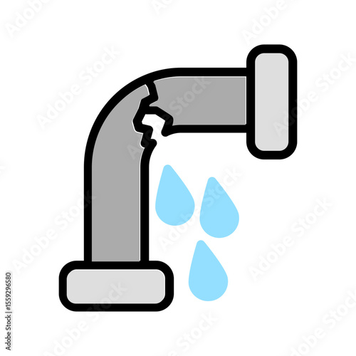 plumbing icon. in different style vector illustration. two colored and black plumbing vector icons designed in filled, outline, line and stroke style can be used for web, mobile, ui	
