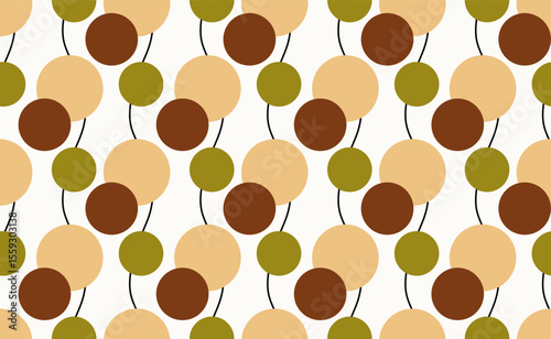 Dikişsiz soyut geometrik desen. Vektör çizimi.	