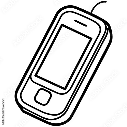 Minimal Mobile Device Outline