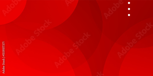 Red abstract background. Dynamic shapes composition. Eps10 vector