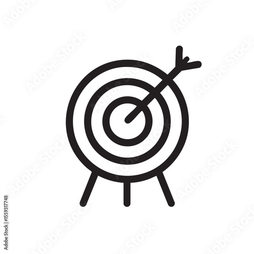 Achieving goals with focus on target and precision in strategy