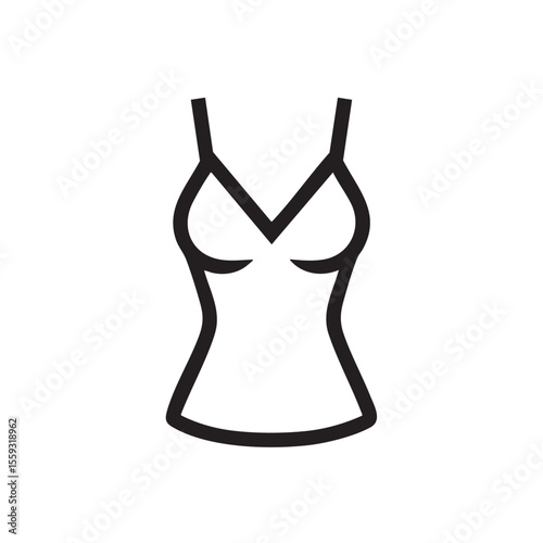 Stylish women’s tank top concept for summer wardrobe enhancement