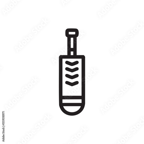 Cricket bat design for sports enthusiasts and merchandise