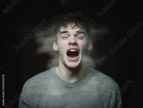 Traumatic imprint: human condition, psychological stress, fear memory, emotional damage, mental pressure, silent suffering, postwar echo, internal storm, cognitive strain, invisible pain