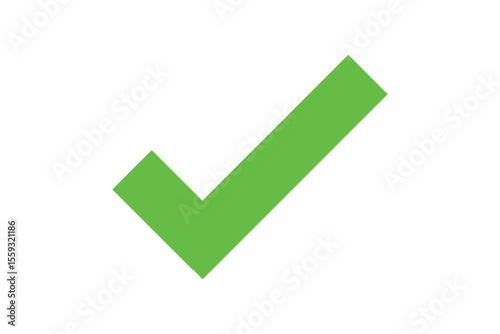 green check mark icon vector
