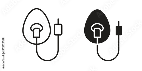 Anesthesia icon pack. Flat Vector Icon Design Element.