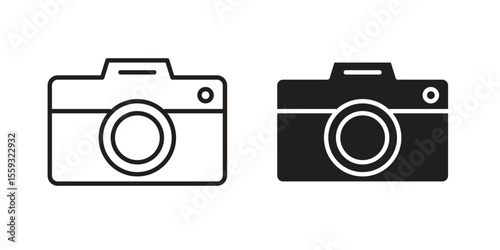 Camera icon vector, Symbol, logo illustrations