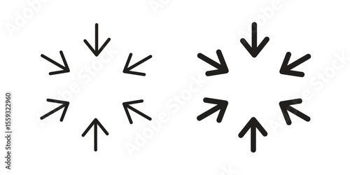 Capacity icon pack. Flat Vector Icon Design Element.