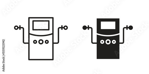 Dialysis icon pack. Flat Vector Icon Design Element.
