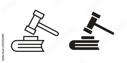 employment law icon pack. Flat Vector Icon Design Element.