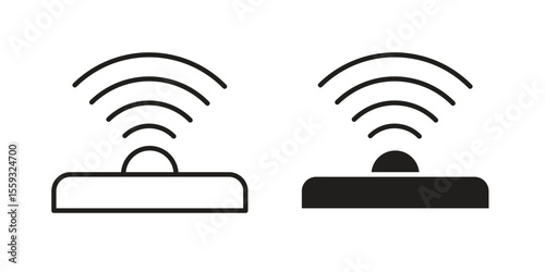 Infrared icon pack. Flat Vector Icon Design Element.