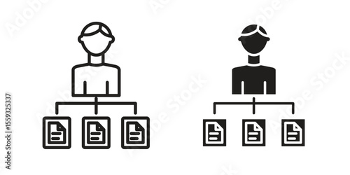 Multitask icon pack. Flat Vector Icon Design Element.