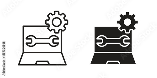 Software Engineering icon pack. Flat Vector Icon Design Element.