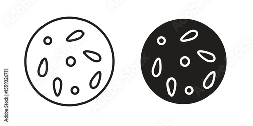 Thalassaemia icon pack. Flat Vector Icon Design Element.