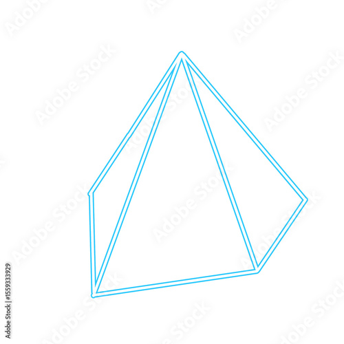  Geometric pyramid