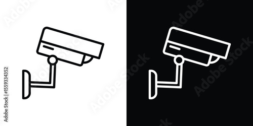 Security camera icon vector, Symbol, logo illustrations