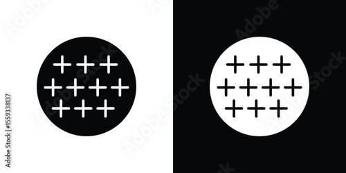 Anti skid feet icon in trendy stroke thin linear style.