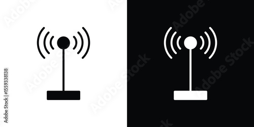 Antenna icon vector, Symbol, logo illustrations