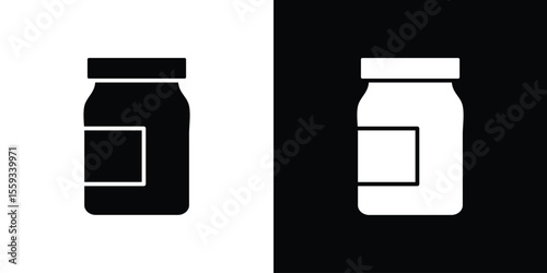 Jar icon vector, Symbol, logo illustrations