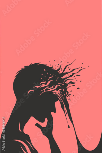 Child, Childhood, Trauma, Introvert, Alone, Mirror, Communication, Boy, Girl, Loneliness, Artwork, Vector