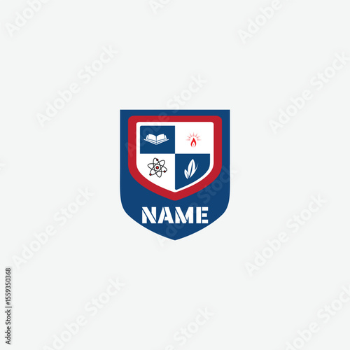 3960 educational logo school college university learning institute book academy organization