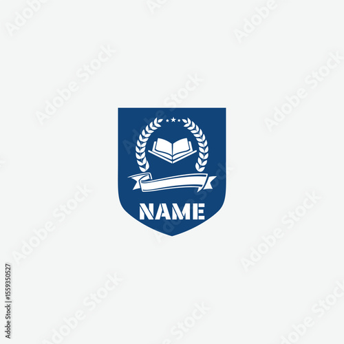 3964 educational logo school college university learning institute book academy organization