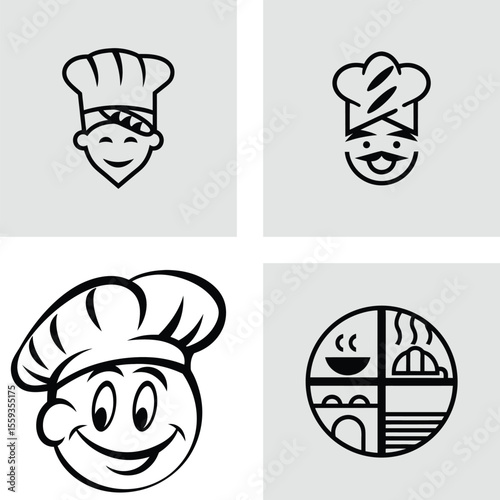 Chef Logo Design Culinary Icons and Restaurant Branding
