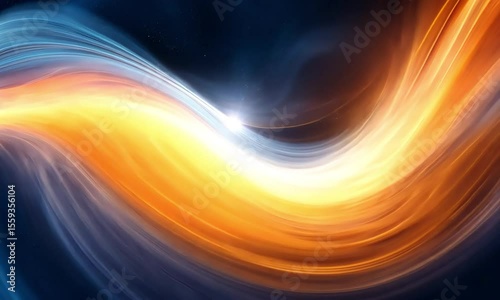 Wallpaper Mural Abstract swirling cosmic energy Torontodigital.ca