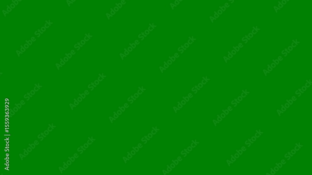 A green background with white border and silhouette of man an apple logo on cow soccer player horse map the country new zealand green screen animated chromakey background layers composition