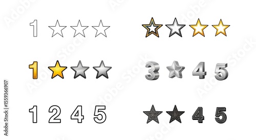 Collection of varied flat design icons including social media symbols and business related graphics